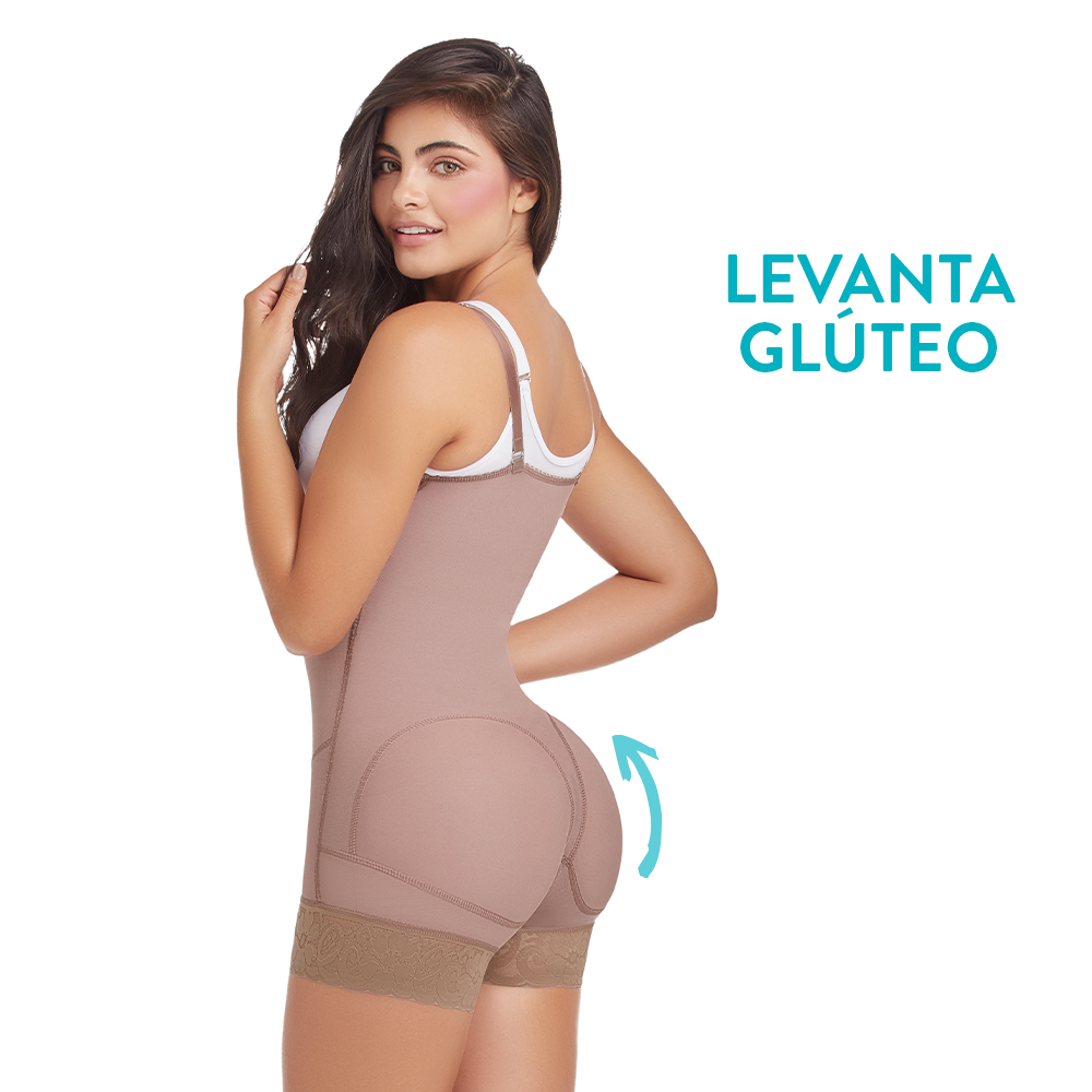 La faja colombiana strapless es ideal para uso diario o posparto por cesárea. Moldea, realza la figura y permite que la piel se adhiera al músculo.
