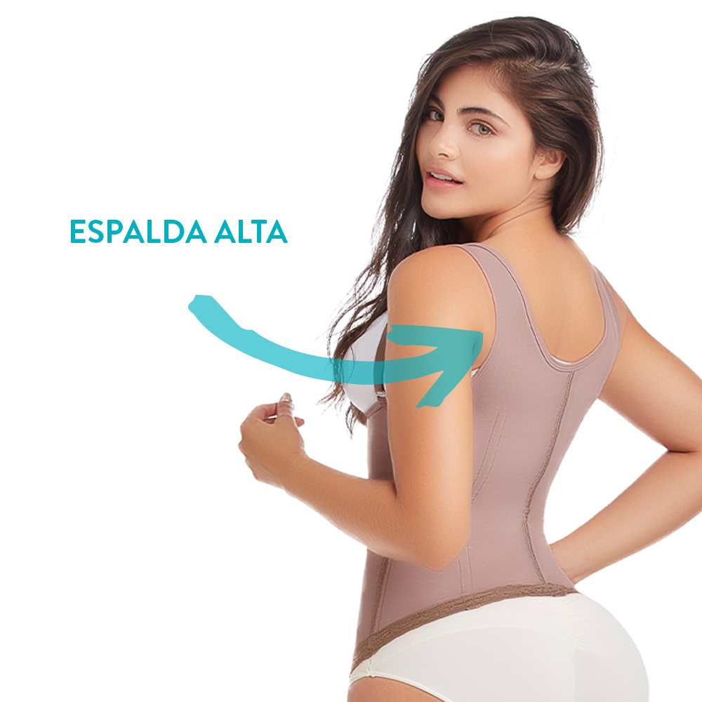 La faja colombiana cinturilla te permite lucir una cintura espectacular ya que acentúa tus curvas de forma natural. Ofrece control de abdomen medio y alto.